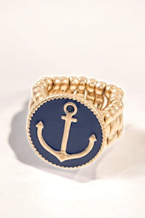 ANCHOR ACCENT STRETCH RING