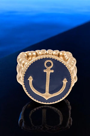 ANCHOR ACCENT STRETCH RING