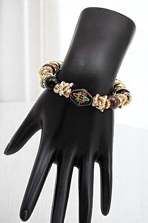 MIX BEAD STRETCH BRACELET