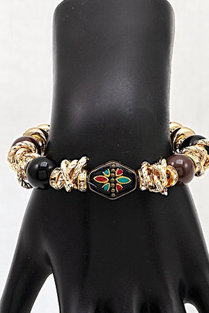 MIX BEAD STRETCH BRACELET