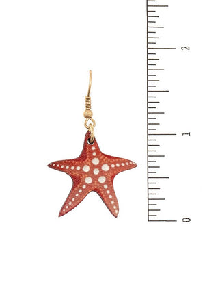 STARFISH DANGLE EARRING