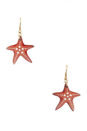 STARFISH DANGLE EARRING