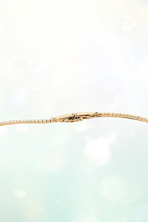 GEM PAVE CHOKER NECKLACE SET