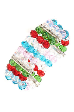 MULTI COLOR BEAD BRACELET