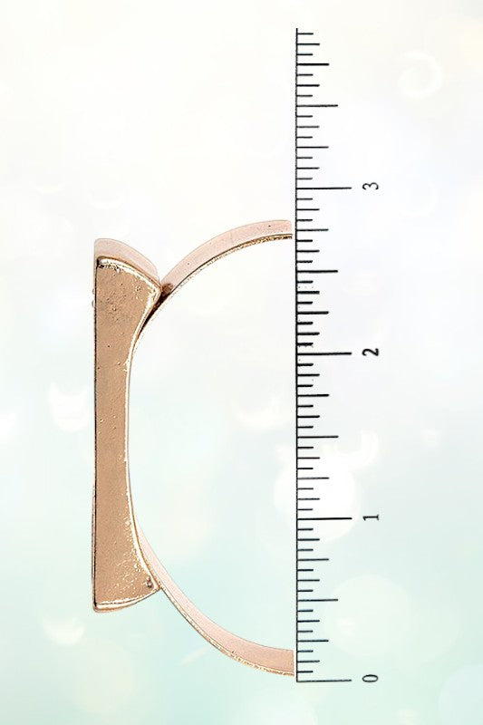 SEED BEAD BAR ACCENT CUFF BRACELET