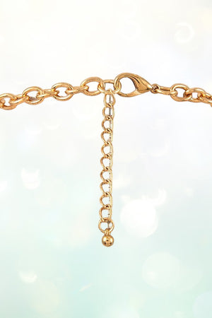 FAUX SUEDE TASSEL PENDANT NECKLACE