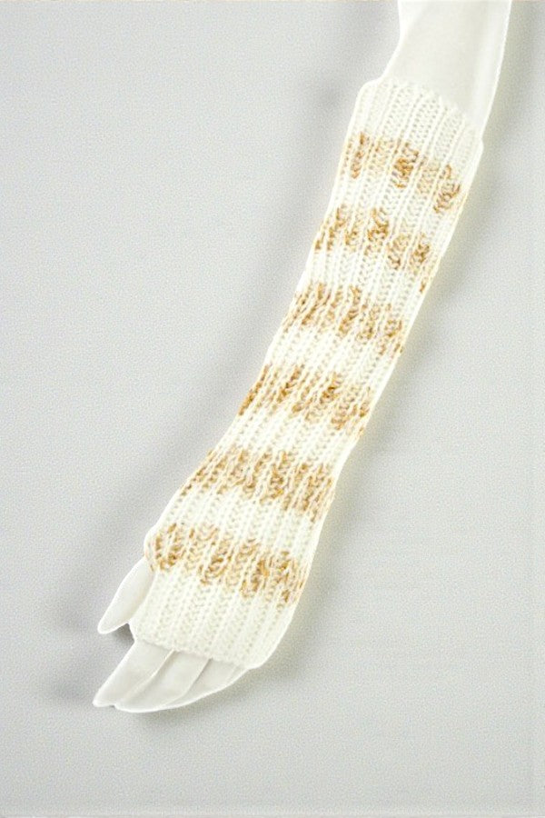 FASHION KNITTED ARM WARMER SLEEVES
