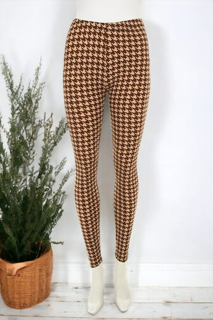 Houndstooth Pattern Legging