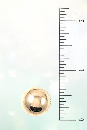 HYPO ALLERGENIC BALL BEAD STUD POST EARRING