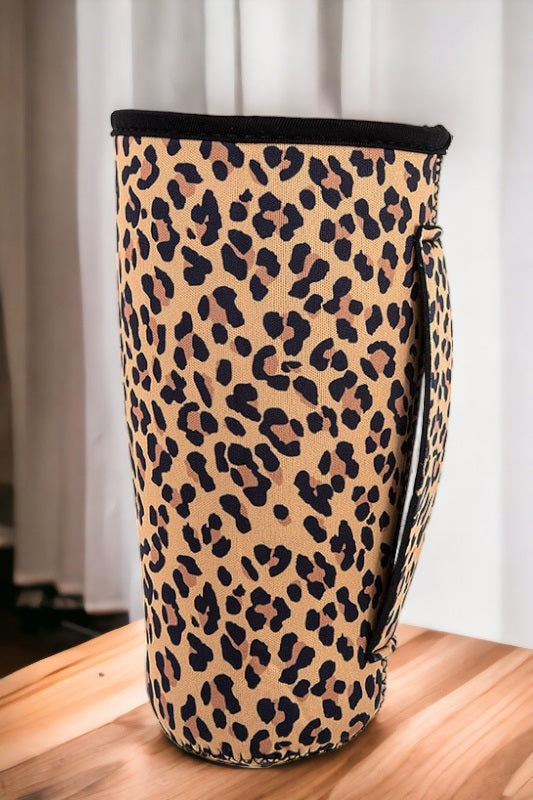 Animal Print Drink Sleeve