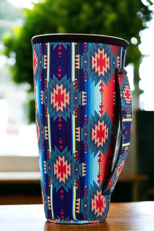 Aztec Multi Pattern Drink Sleeve
