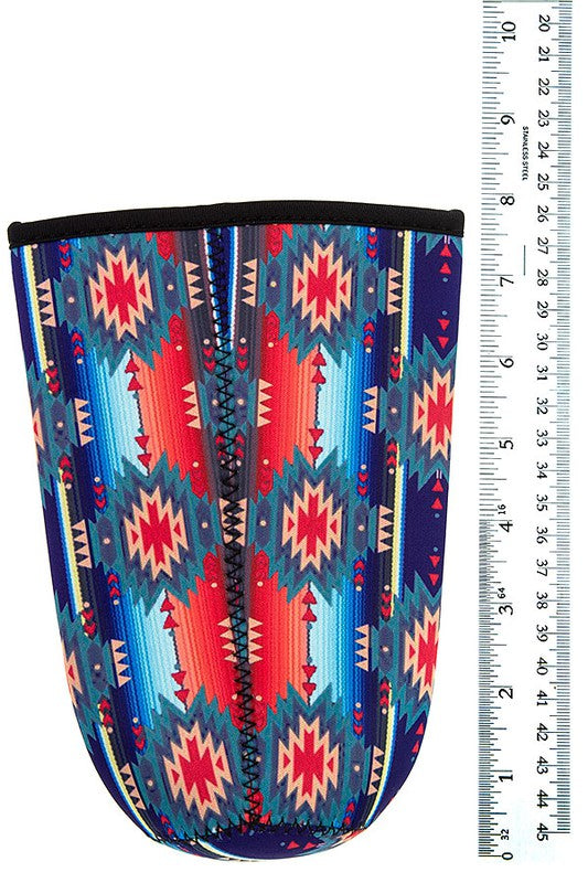 Aztec Multi Pattern Drink Sleeve