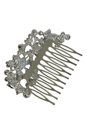 Crystal Gem Rhinestone Pave Hair Comb Insert