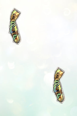 STATE OF CALIFORNIA POST EARRING