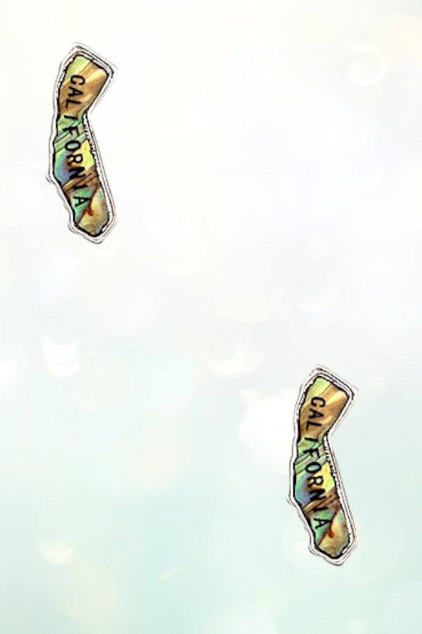 STATE OF CALIFORNIA POST EARRING