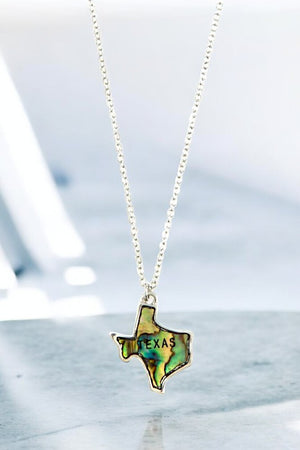 TEXAS State Pendant Necklace