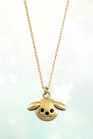 PUPPY PENDANT NECKLACE