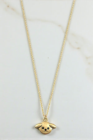 PUPPY PENDANT NECKLACE