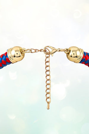 FACETED STONE BEAD ROPE NECKLACE SET