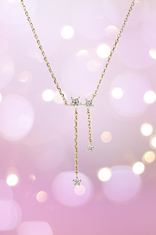 DANGLING STAR PENDANT NECKLACE