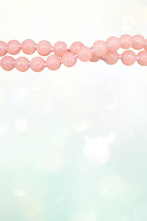 ELONGATED BALL BEAD WRAP AROUND NECKLACE SET