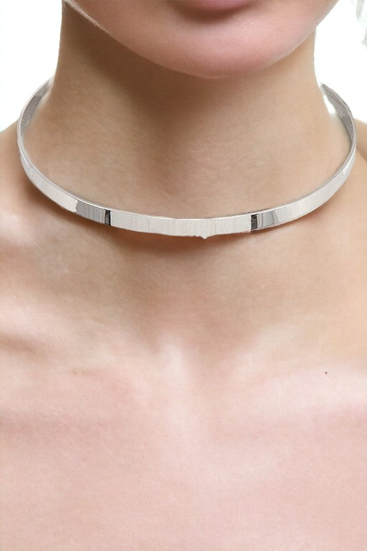 Metal Choker Necklace