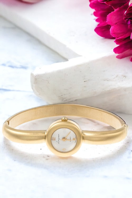 Bangle Gold Fashion Watch