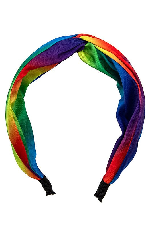 Multi Color Twist Headband