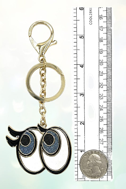 Large Eyeball Dangle Fashion Keychain