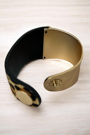 Half Animal Print Bracelet