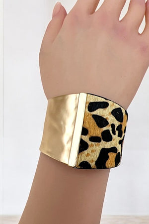 Half Animal Print Bracelet