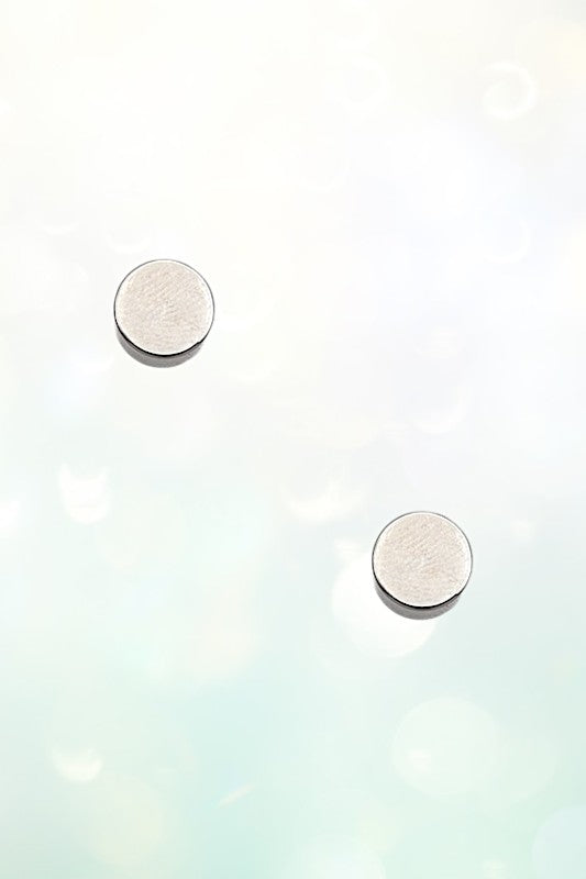 ROUND POST EARRING