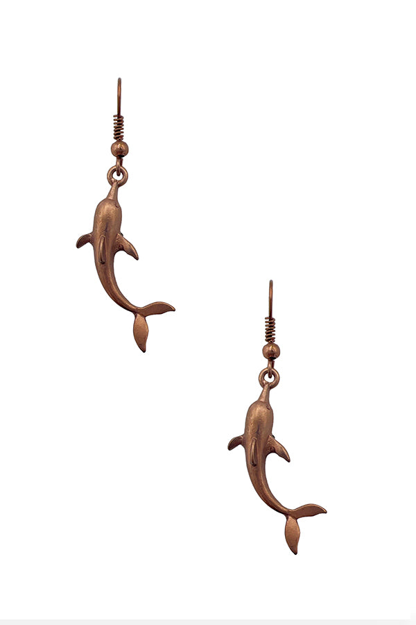 Whale Dangle Earring