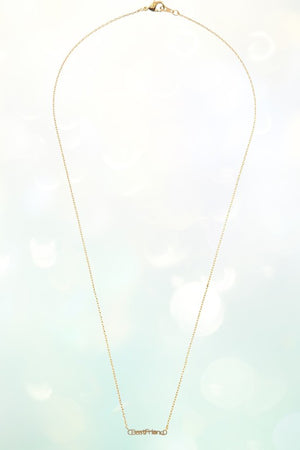 BESTFRIEND PENDANT NECKLACE