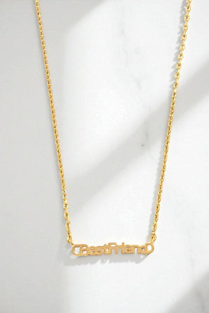 BESTFRIEND PENDANT NECKLACE