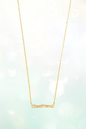 BESTFRIEND PENDANT NECKLACE