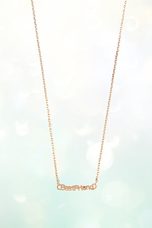 BESTFRIEND PENDANT NECKLACE