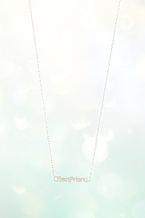 BESTFRIEND PENDANT NECKLACE
