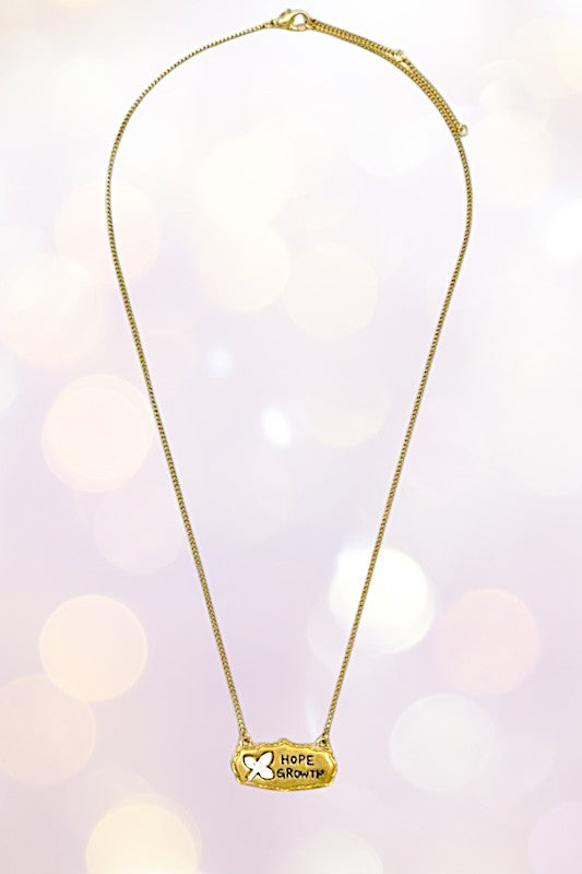 Hope Growth Pendant Necklace