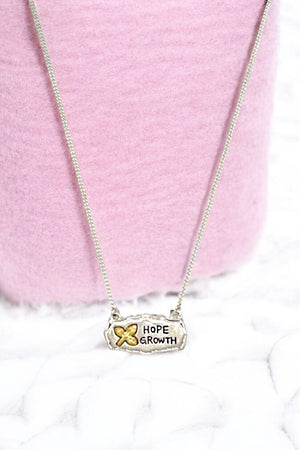 Hope Growth Pendant Necklace
