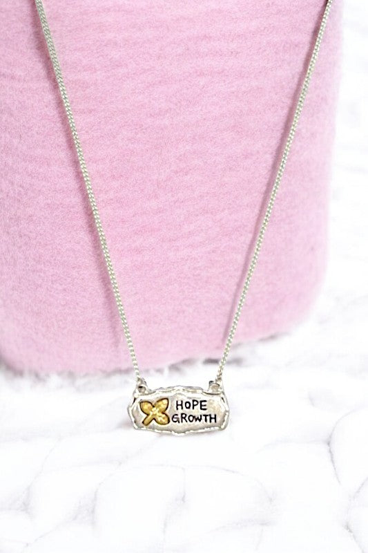 Hope Growth Pendant Necklace