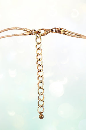 SEMI PRECIOUS BEAD LONG WRAP CHAIN TASSEL DANGLE NECKLACE AND BEAD DANGLE EARRING SET