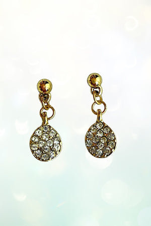 RHINESTONE PAVE 6 PAIR EARRING SET