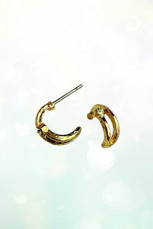 RHINESTONE PAVE 6 PAIR EARRING SET