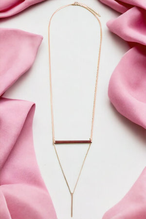 Bar Pendant Necklace