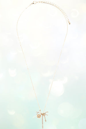 RHINESTONE PAVE MULTI PENDANT NECKLACE