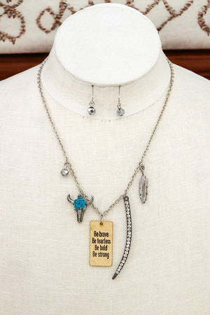 Mix Charm Necklace Set