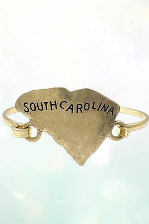 SOUTH CAROLINA STATEMENT BANGLE BRACELET