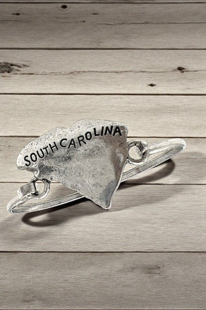SOUTH CAROLINA STATEMENT BANGLE BRACELET