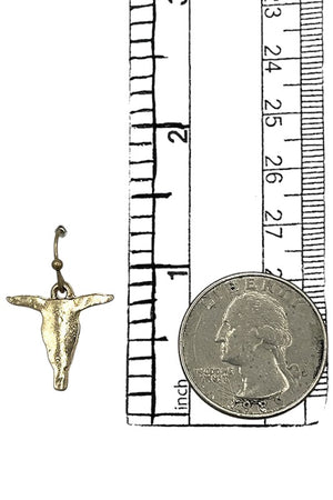 Bull Head Pendant Necklace Set